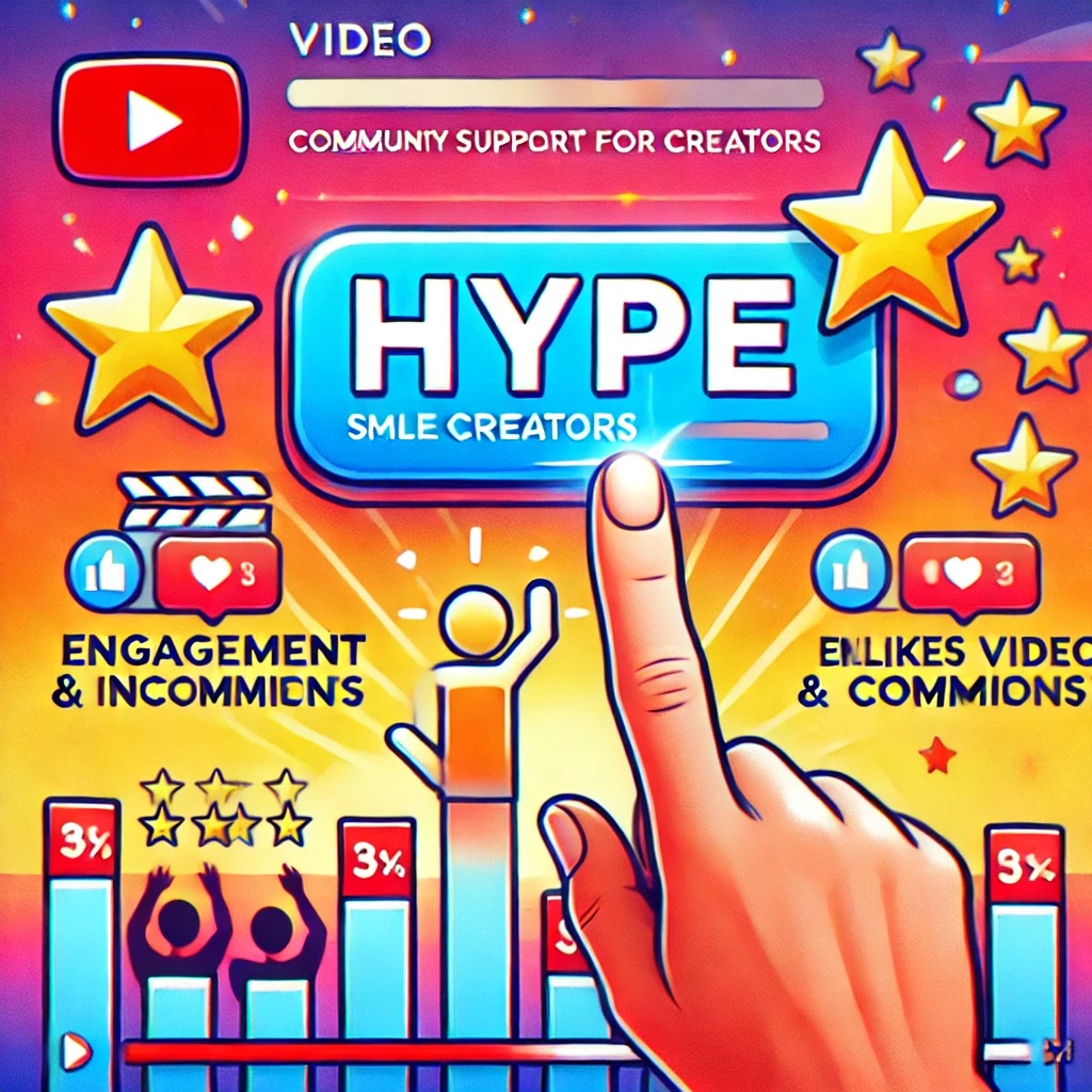 유튜브 하이프 기능 수익화 시스템 활용법 소개 이미지