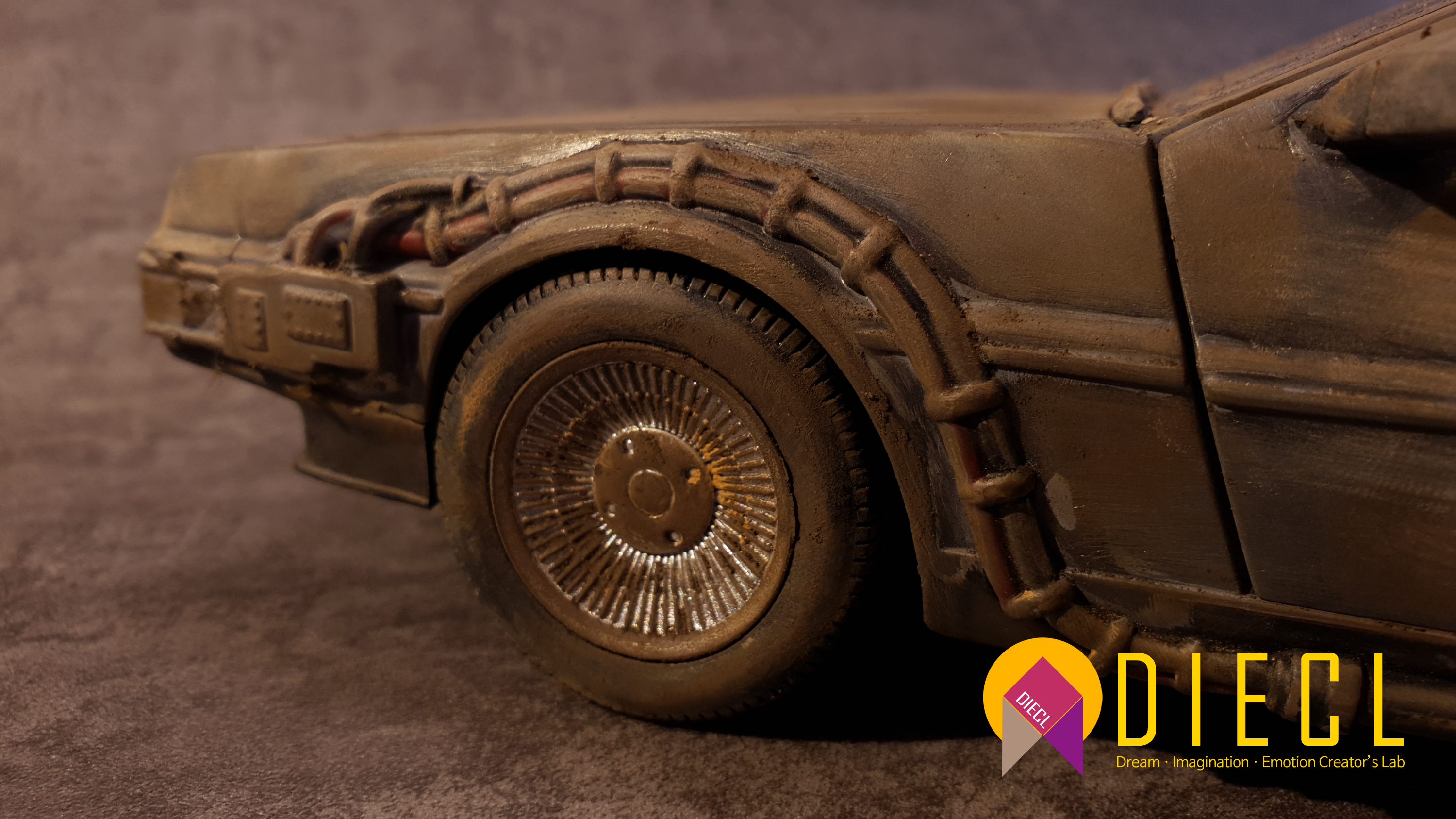 NECA Delorean&#44; Back to the future&#44; BTTF&#44; Polishing&#44; Detail Up&#44; 백투더퓨처&#44; 드로리안&#44; 웨더링&#44; Weathering&#44; 타미야 에나멜