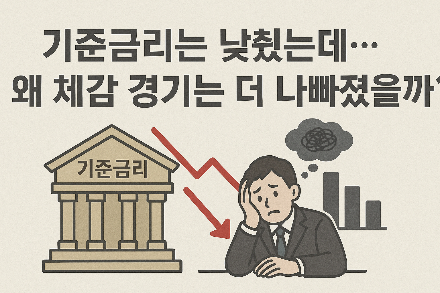 기준금리는-낮췄는데…-왜-체감-경기는-더-나빠졌을까?