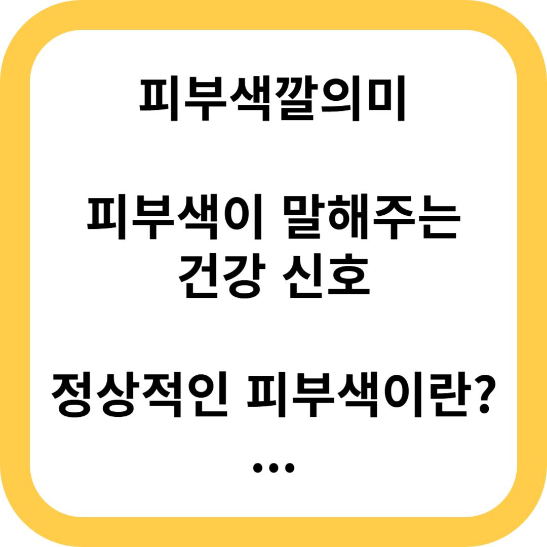 피부색의미