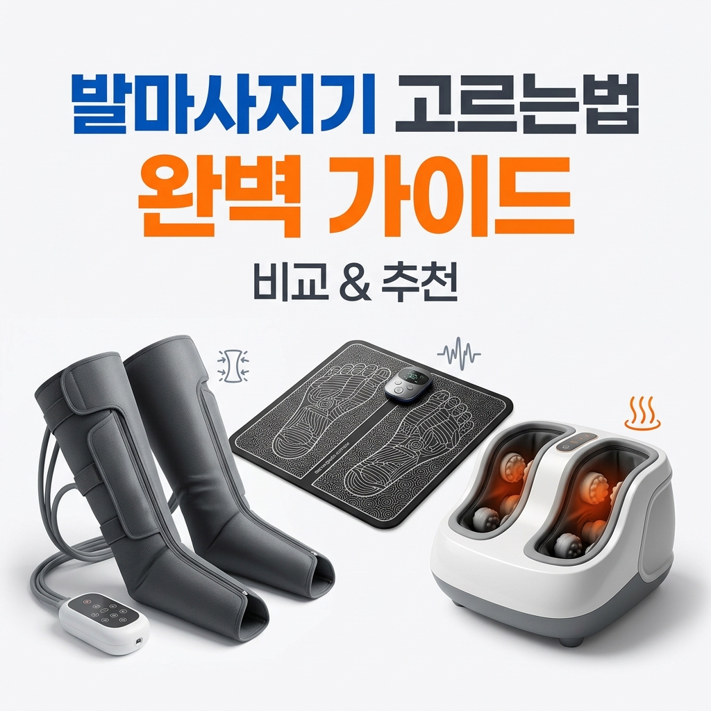 발마사지기 고르는법 퇴근 후 발 피로