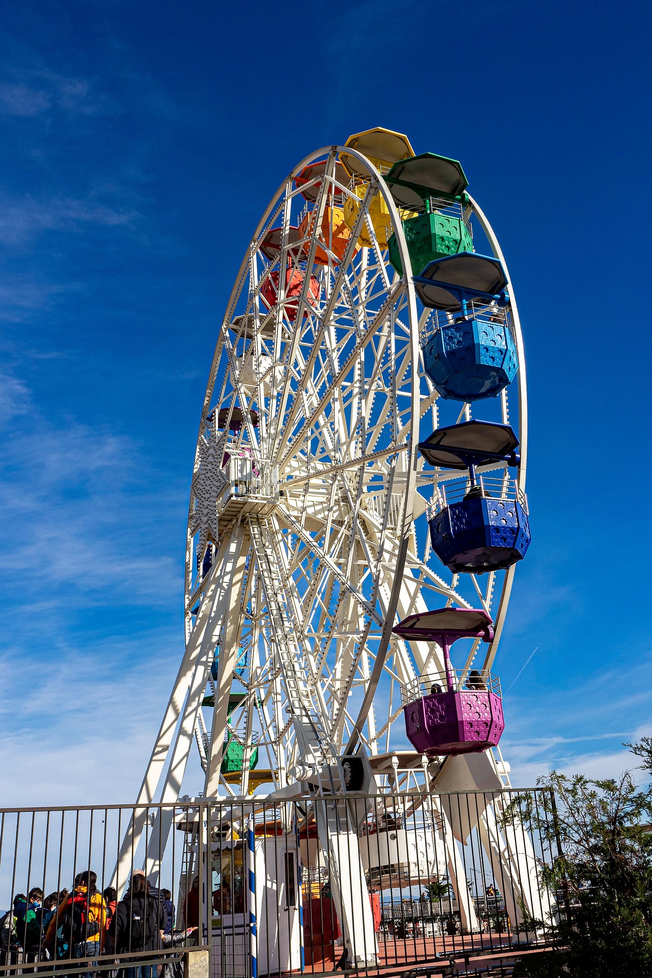 아이들과 함께 탄 회전목마