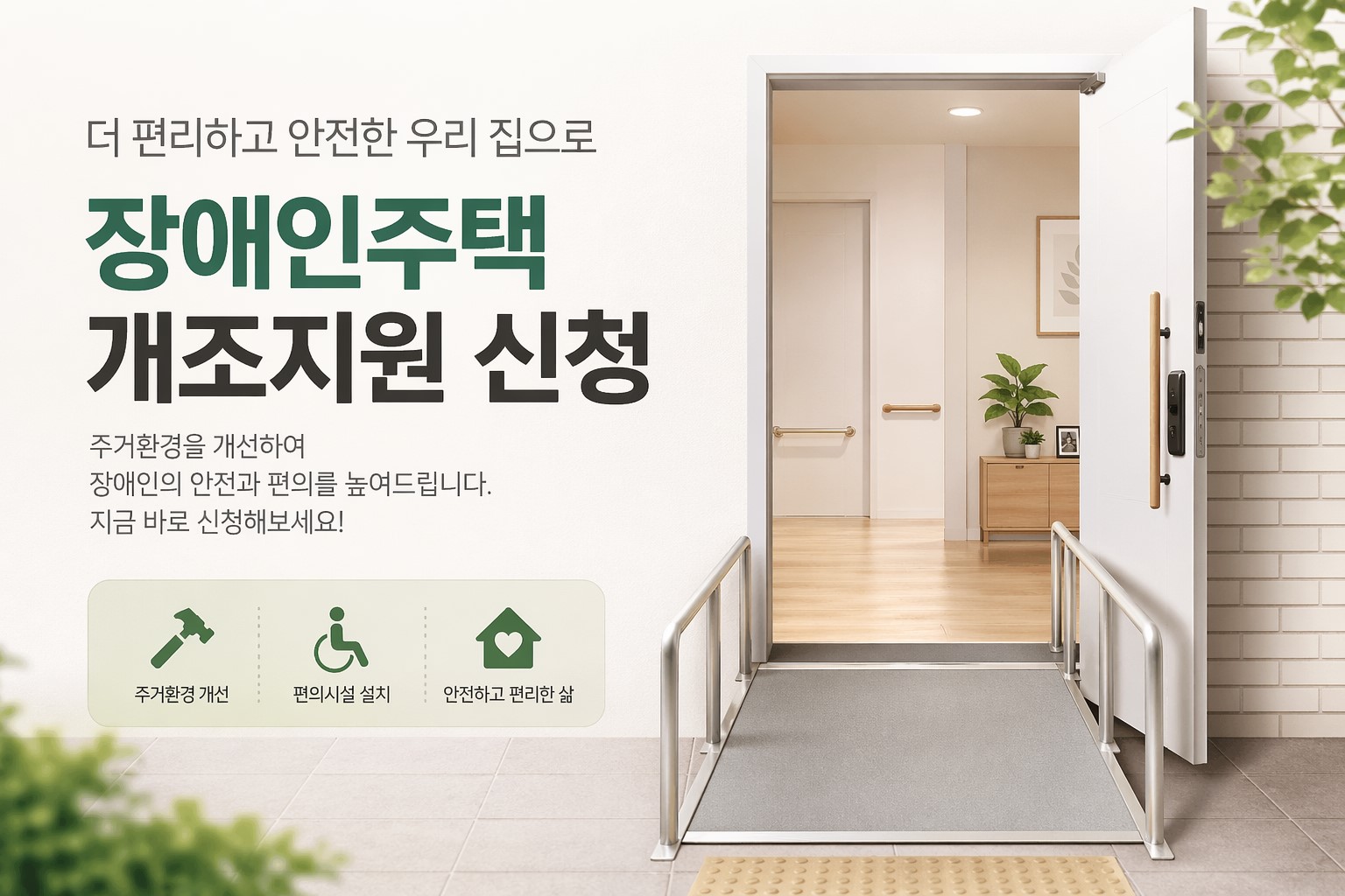 장애인주택 개조지원 안내 썸네일