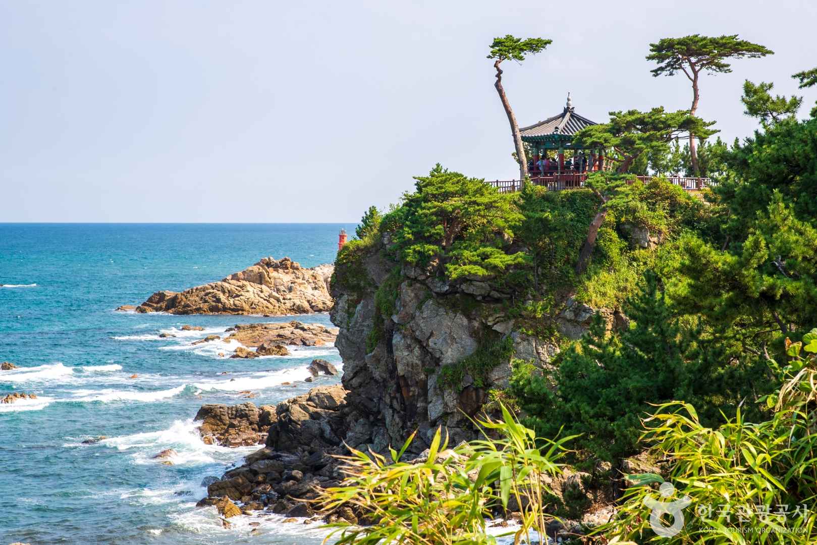 양양 낙산대 의상대 전경