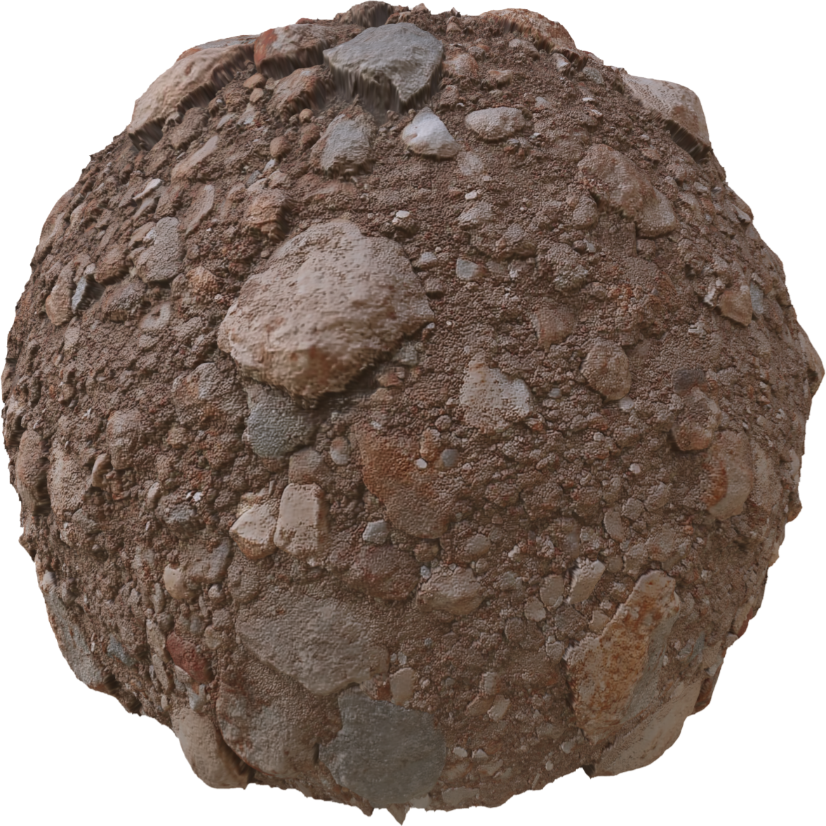 brown soil texture with Small pebbles 3