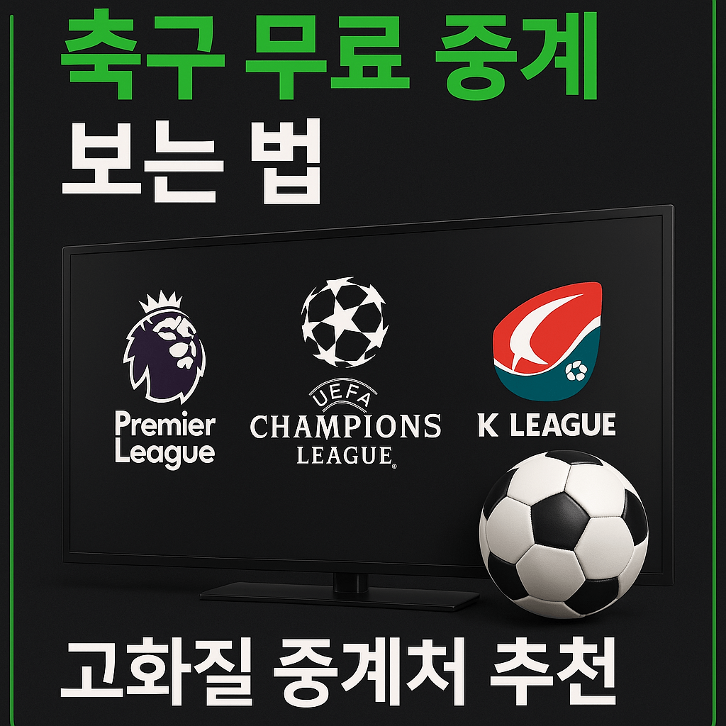 프리미어리그 중계, 챔피언스리그 무료보기, K리그 실시간 스트리밍, VPN 스포츠 중계, 고화질 축구 무료 중계, 해외 축구 시청, 스포츠 라이브 방송, 무료 스포츠 IPTV