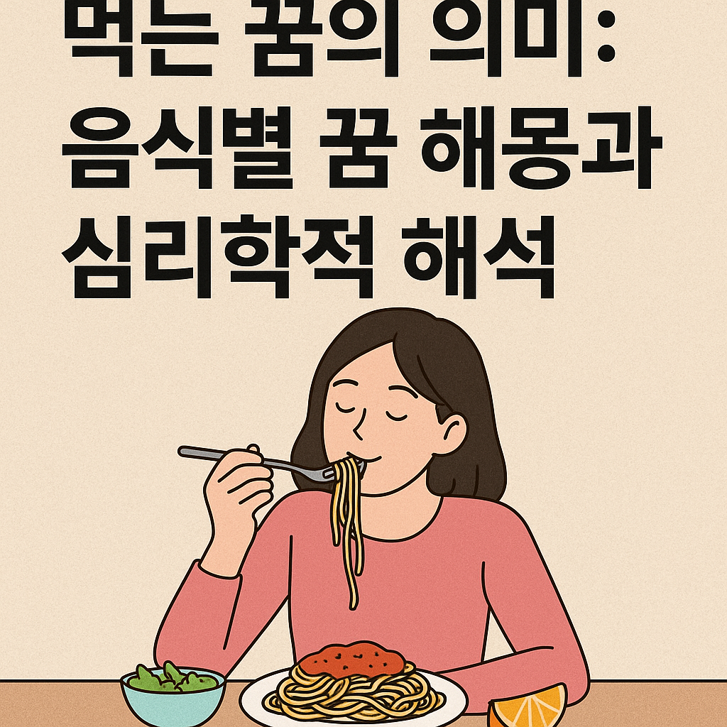 먹는 꿈