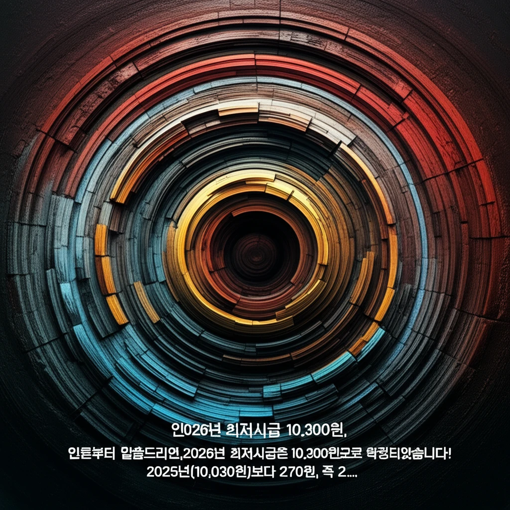 2026년 최저임금 월급 명세서 요약..