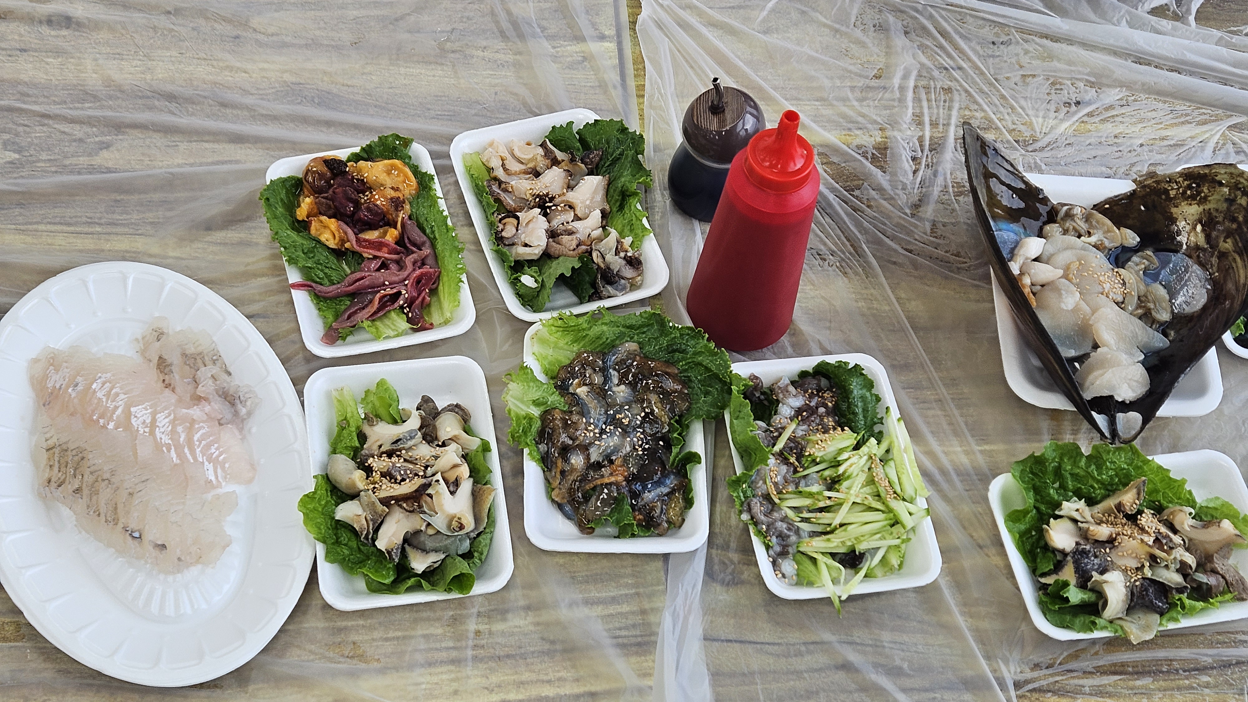 전체 상차림 사진