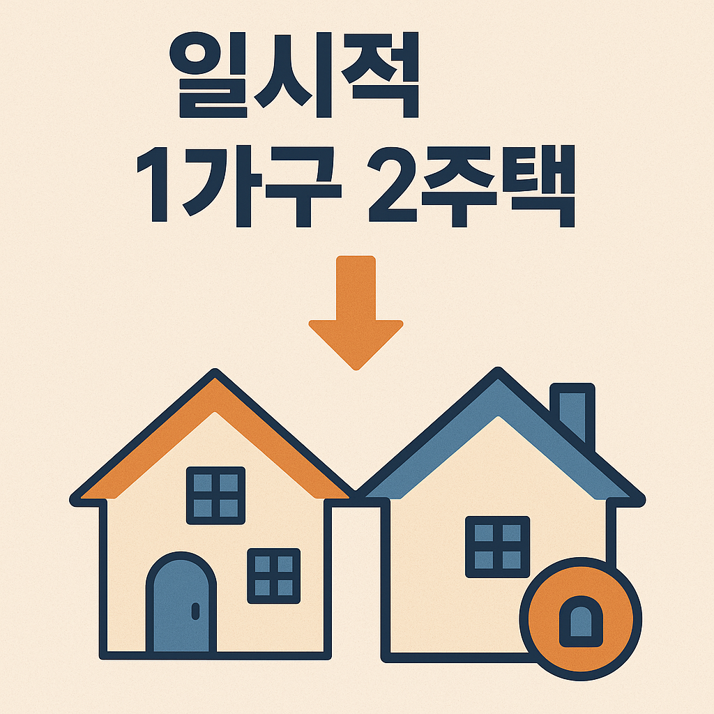 일시적 1가구 2주택, 1가구 2주택