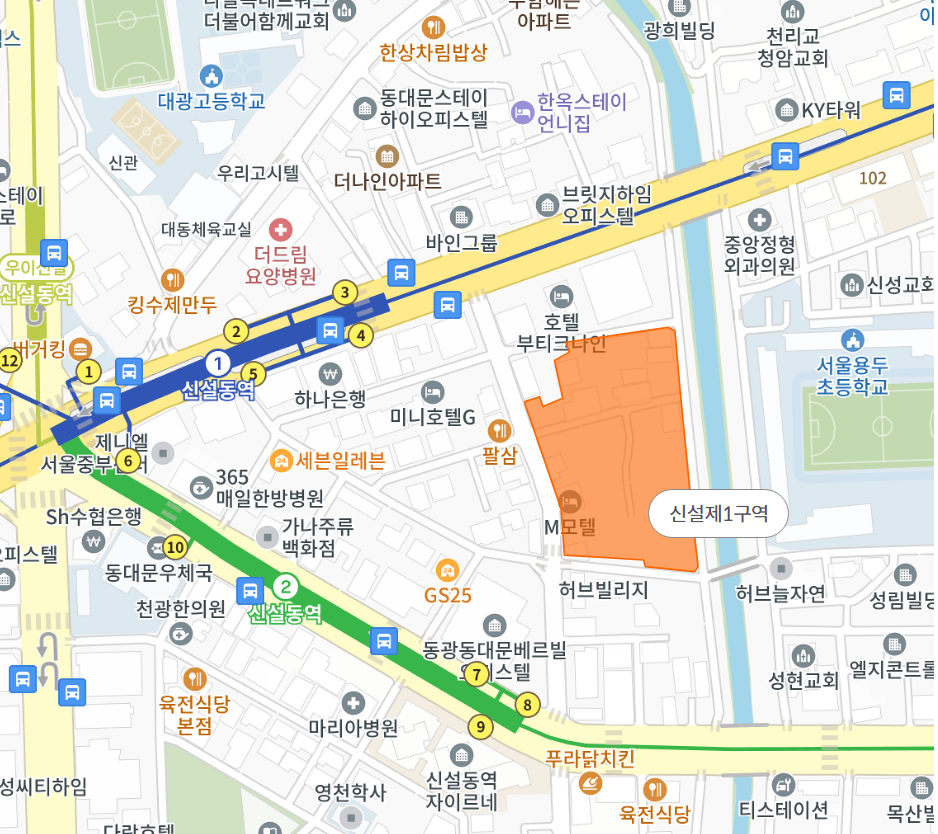 신설1구역 공공재개발 1호: 통합심의로 빠르게 변신하는 역세권