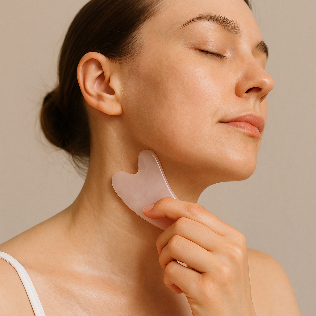 목주름을 괄사로 마사지하면?(효과와 부작용)