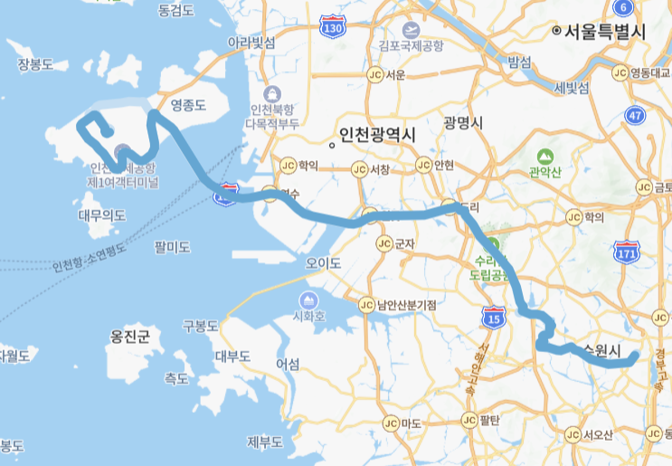 수원-인천-4100-2번-버스-노선