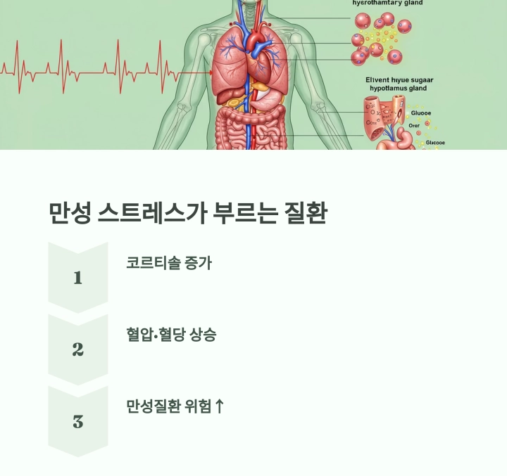 스트레스와 만성질환, 40대부터 관리해야 하는 이유