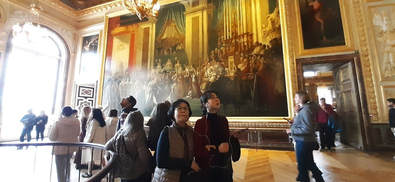 프랑스 파리 베르샤유 궁전 내부