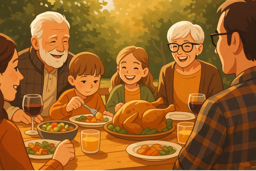 유럽인들의 루틴 여유로운 식사시간