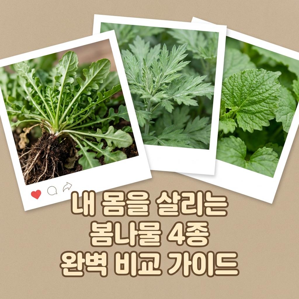 봄나물 종류별 특징 장단점 비교 비용 공개! 헷갈리는 3월 나물 내 몸에 맞게 고르는 법