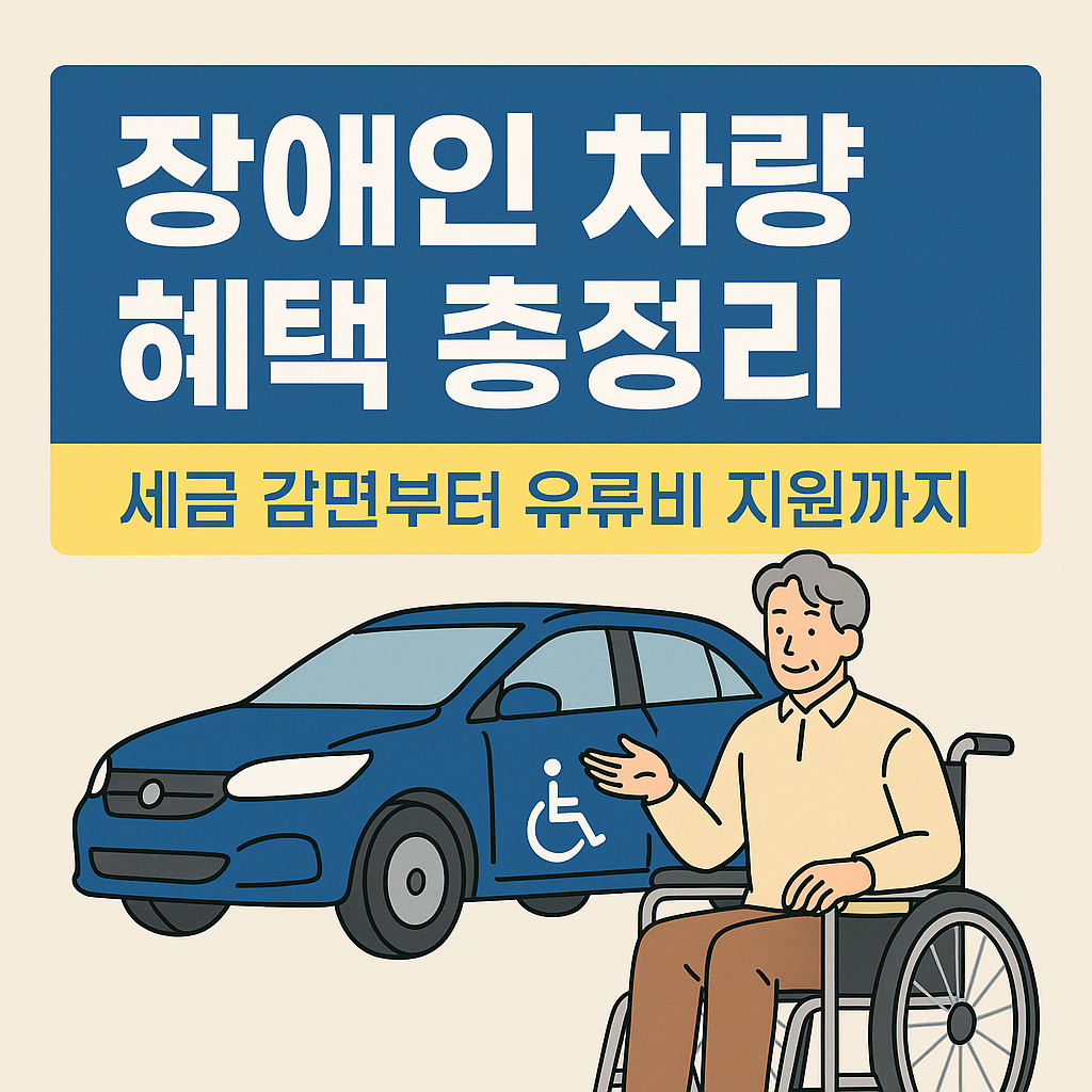 장애인 차량