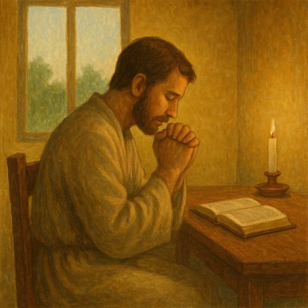 출 28:43 말씀을 따라 늘 구별된 자리에서 하나님을 만나고 하나님과 깊이 동행하는 삶을 지속할 것이 적용되었으며&amp;#44; 하나님께 경배하며 살아가는 삶이 되어야 함을 묵상하게 되었고&amp;#44; 오늘도 구별된 자리에서 하나님의 말씀과 기도로 동행하는 삶을 살아가는 모습입니다.