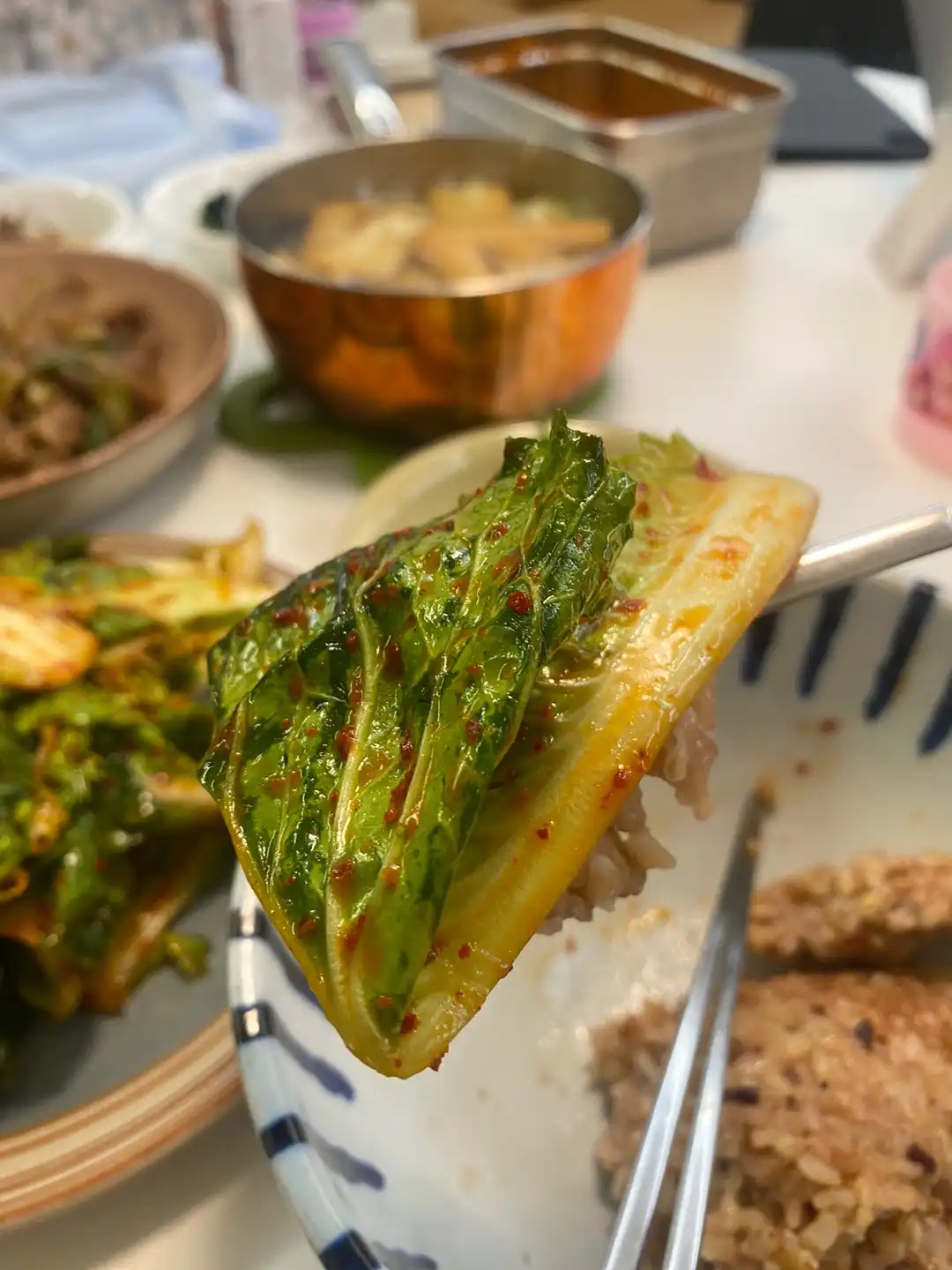 봄동무침-밥과함께-이미지