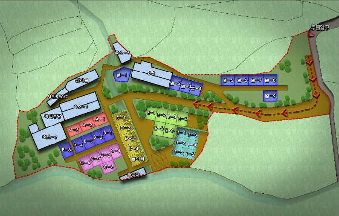 밀양 은하수캠핑 관광농원