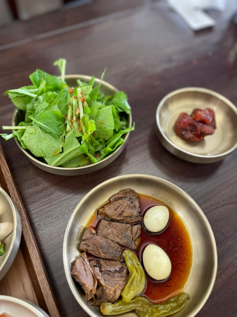 안재식당 장조림