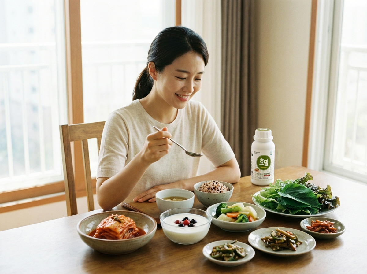 발효식, 장건강 식단, 유익균, 마이크로바이옴 관리