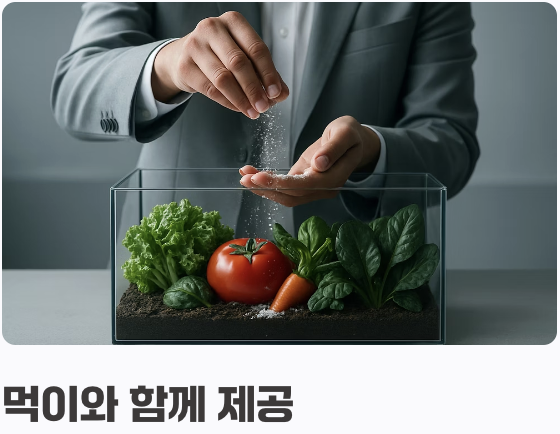 튼튼한 패각을 위한 필수 영양소, 칼슘