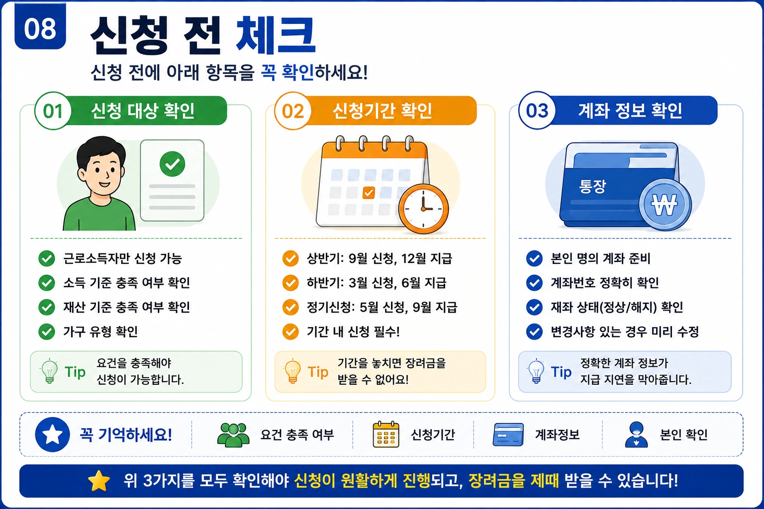 신청-전-체크