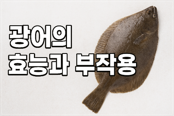 광어의 효능과 부작용