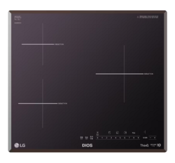 LG 3구 인덕션 미라듀어 글라스 BEI3MQ