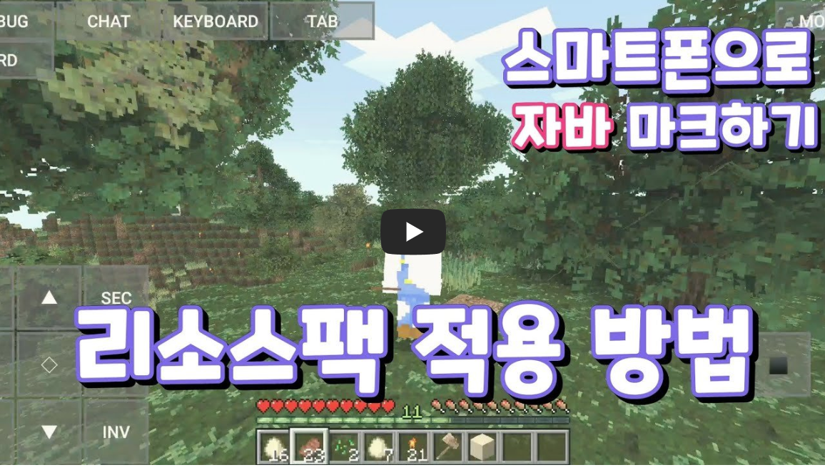 마인크래프트 Flows HD 리소스팩 무료 다운로드 및 설치 방법