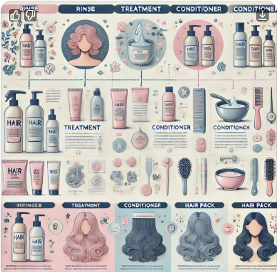 린스,트리트먼트,컨디셔너,헤어팩의 차이점과 올바른 사용법 관련 사진