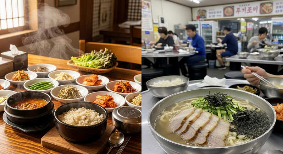 전국 숨은맛집 추천, 여행의 여유와 함께 즐기는 진정한 식도락 여정