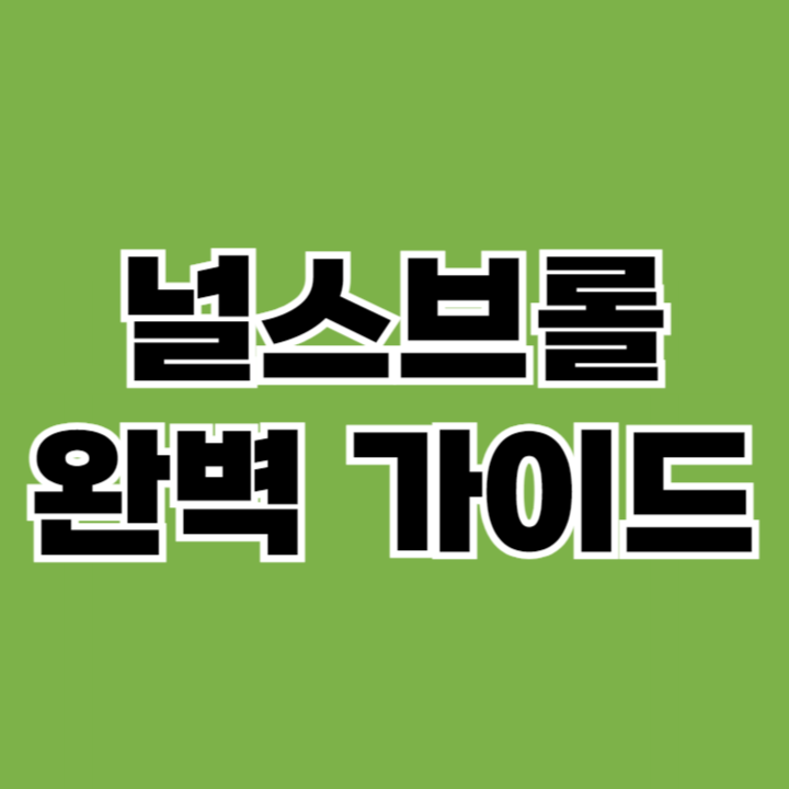 널스브롤-완벽-가이드