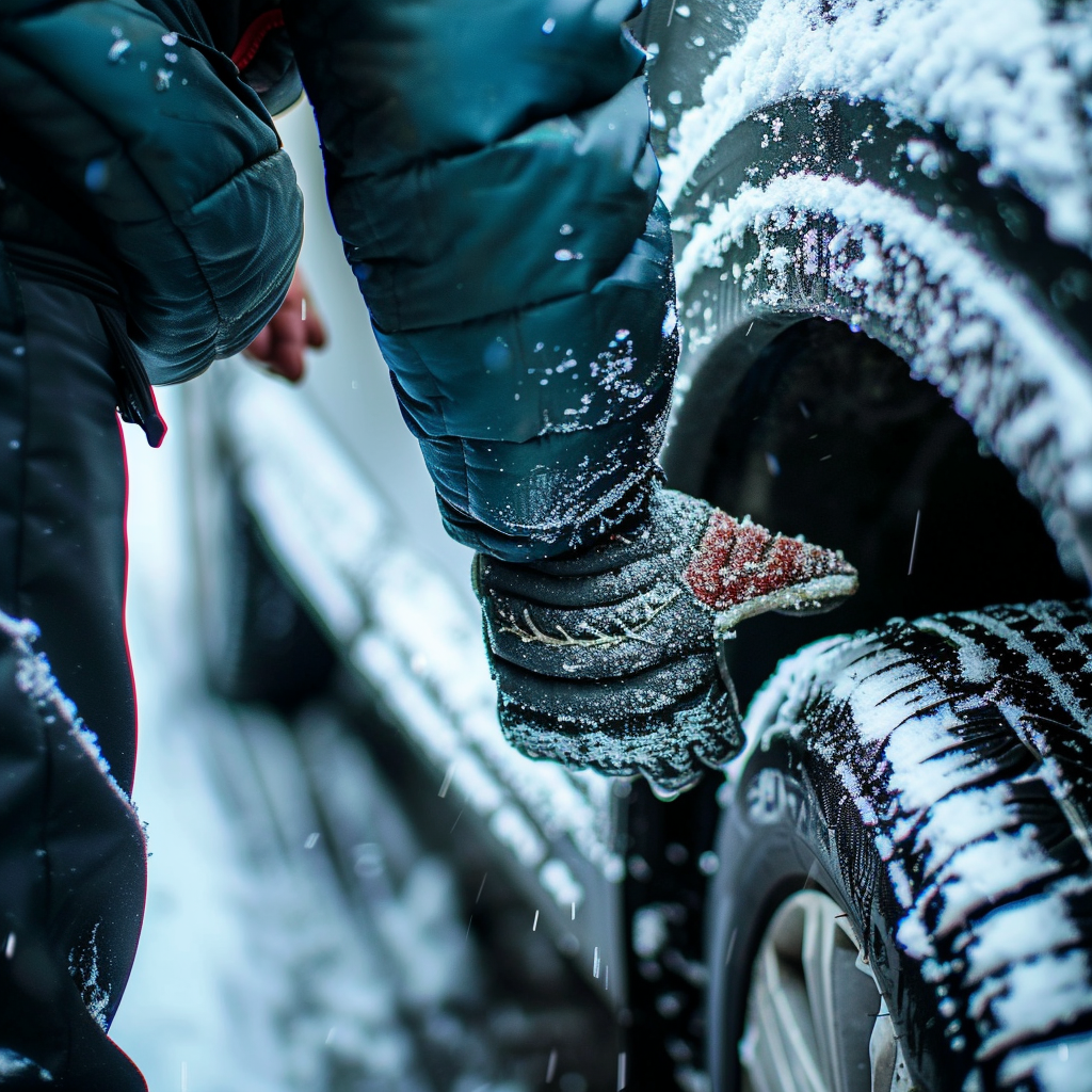 겨울철 자동차 타이어 관리 팁