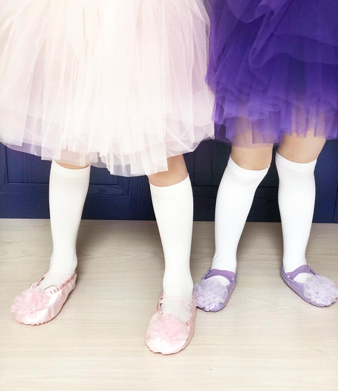 파인애플 판다 기본 발레 니삭스 발레스타킹 one size