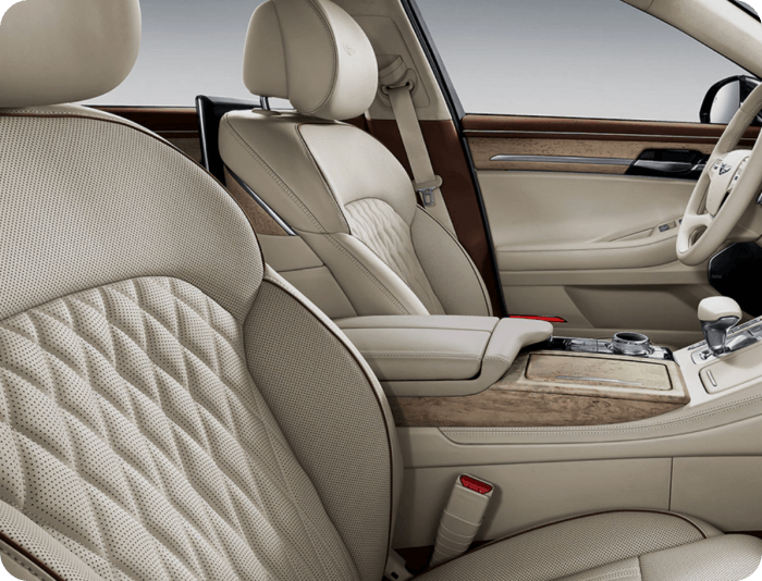 제네시스-나파가죽시트퀼팅파이핑