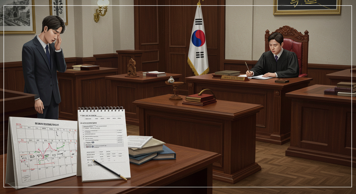 법원의 처리 절차와 검토 흐름