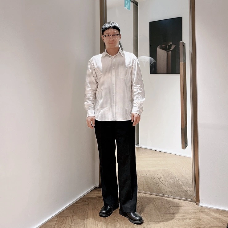 켄싱턴 셔츠 착용 사진