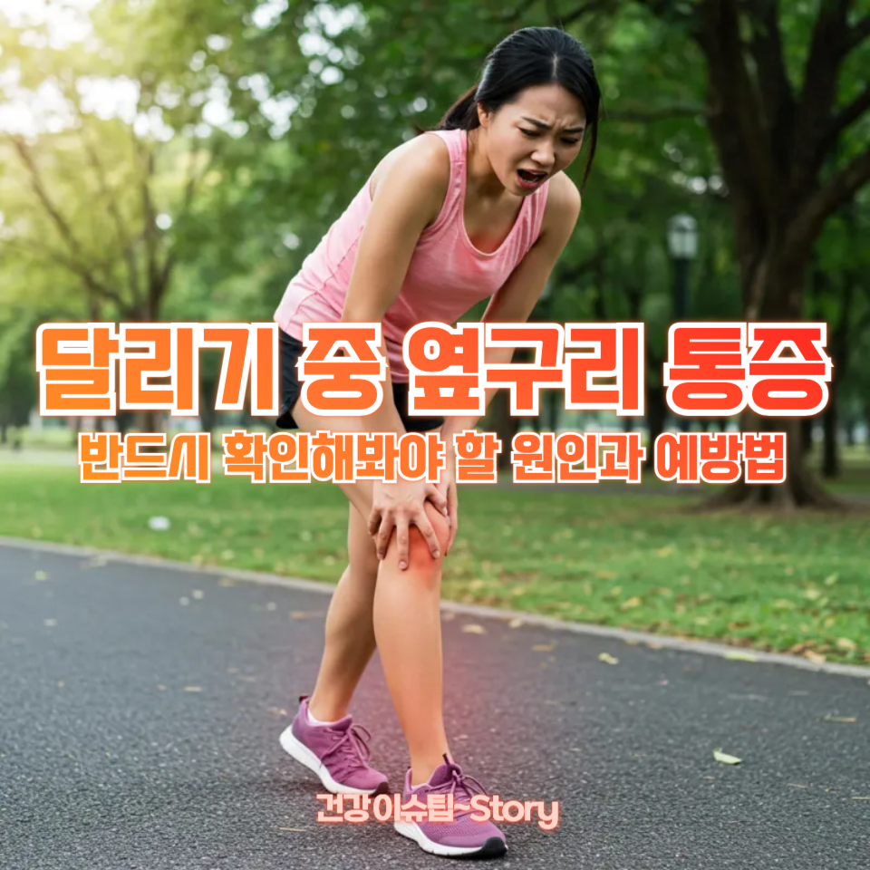 달리기 중 옆구리 통증