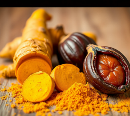 강황과타마린드그림