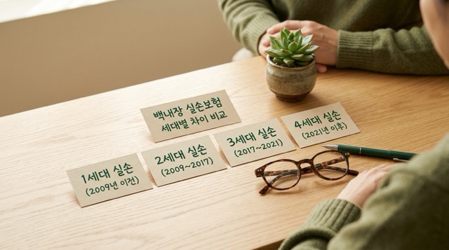 백내장 실손 세대별 차이