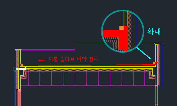 옥상-방수턱-상세도