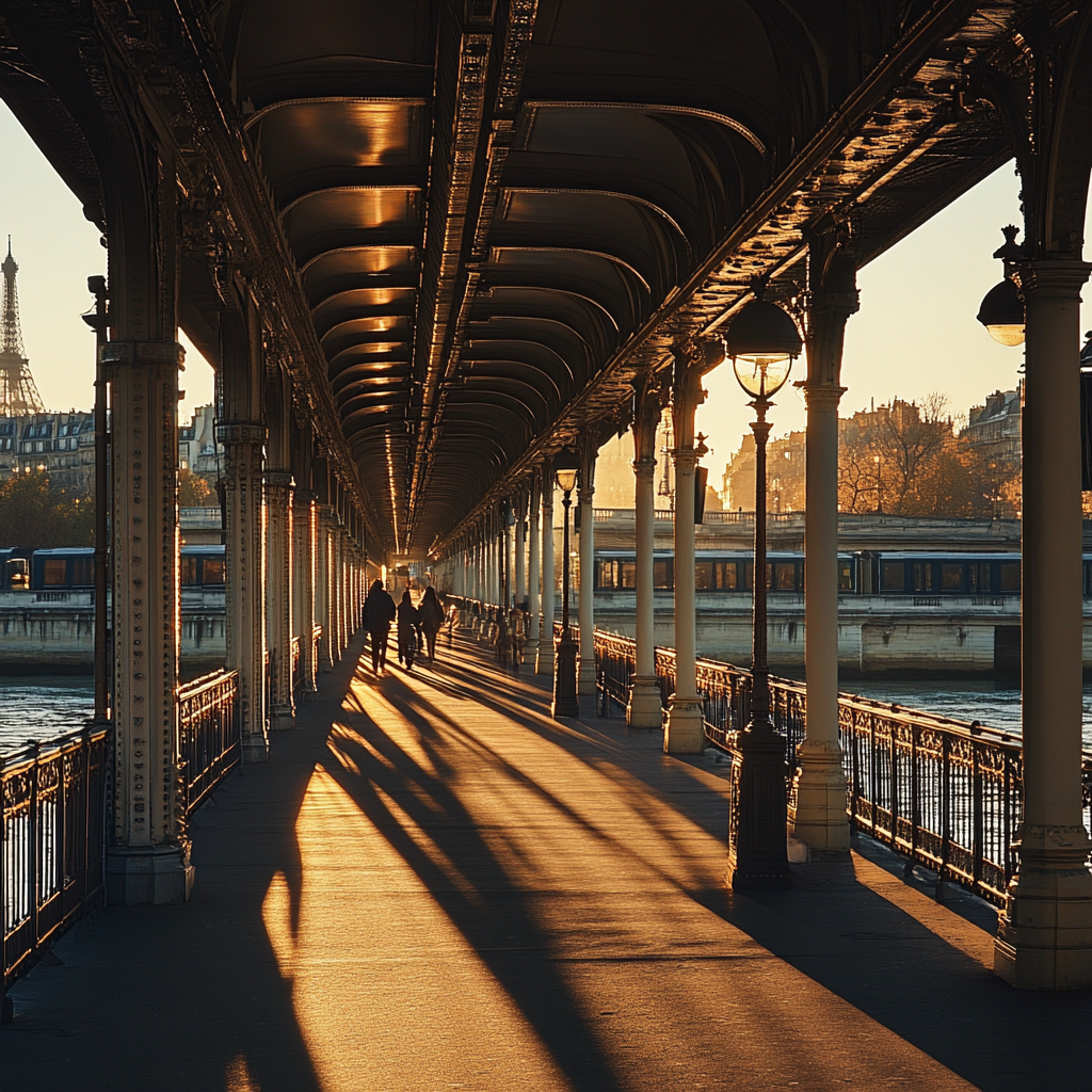 영화 '인셉션' 촬영지 파리의 카페와 다리