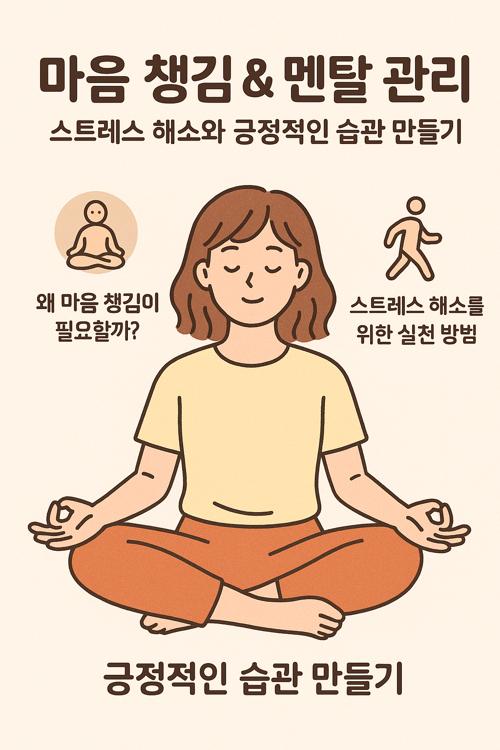 스트레스 해소와 긍정적인 습관 만들기에 대해 알아보자