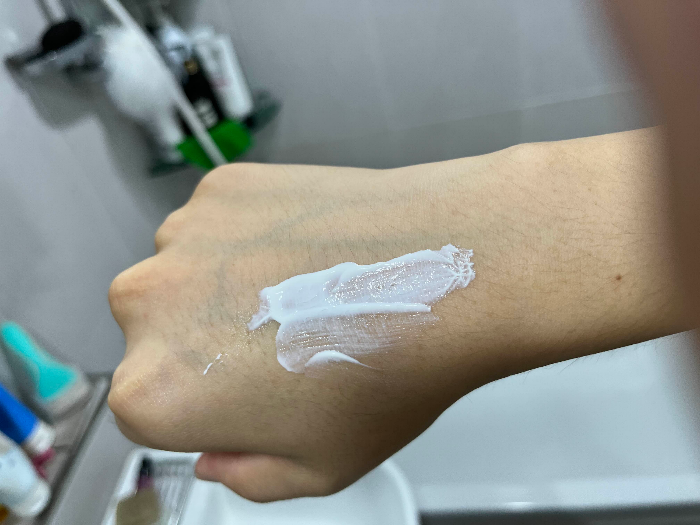 선크림 발라본 모습