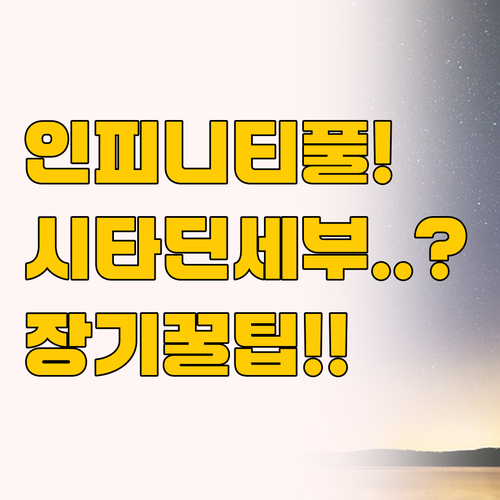 인피니티 풀에 반하다, 시타딘 세부 ..