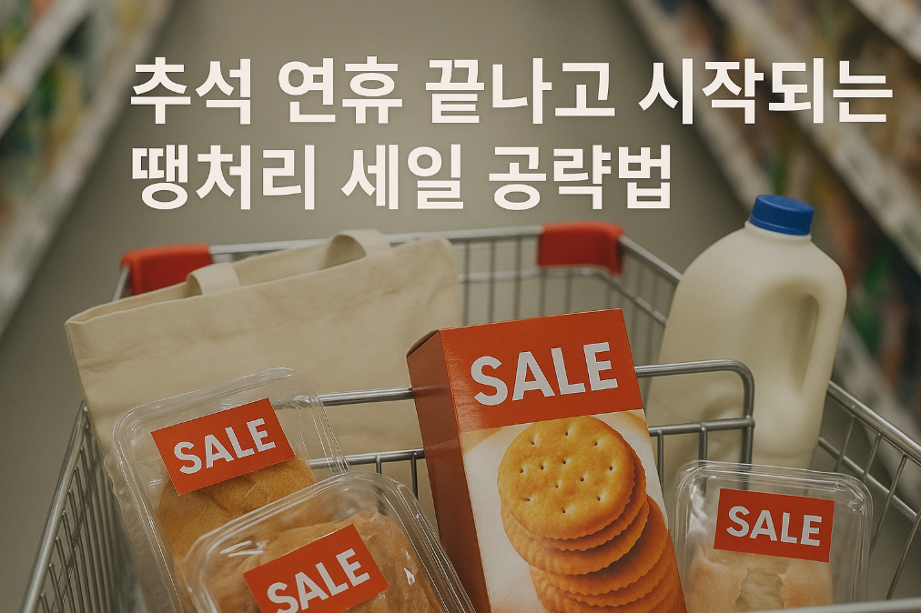 추석 연휴 끝나고 시작되는 땡처리 세일 공략법