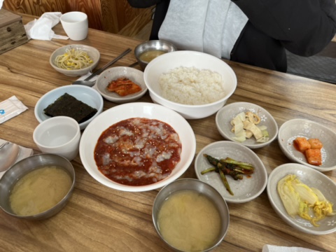 목포 꽃게살비빔밥